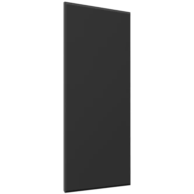 Čelo skrinky Luxeo F16-G40(100) tenký rám black