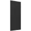 Čelo skrinky Luxeo F16-G40(100) tenký rám black
