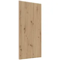 Čelo skrinky Luxeo F16-G40(72) tenký rám dub