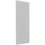 Čelo skrinky Luxeo F14-G40(100) ryfla white