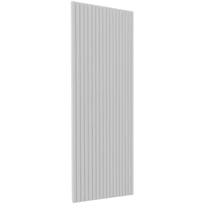 Čelo skrinky Luxeo F14-G40(100) ryfla white