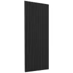 Čelo skrinky Luxeo F14-G40(72) ryfla black