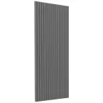 Čelo skrinky Luxeo F14-G40(72) ryfla dark grey