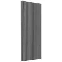 Čelo skrinky Luxeo F14-G40(72) ryfla dark grey