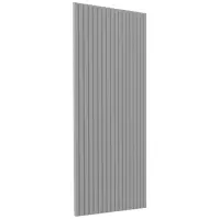 Čelo skrinky Luxeo F14-G40(72) ryfla grey