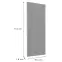 Čelo skrinky Luxeo F14-G40(72) ryfla grey,2