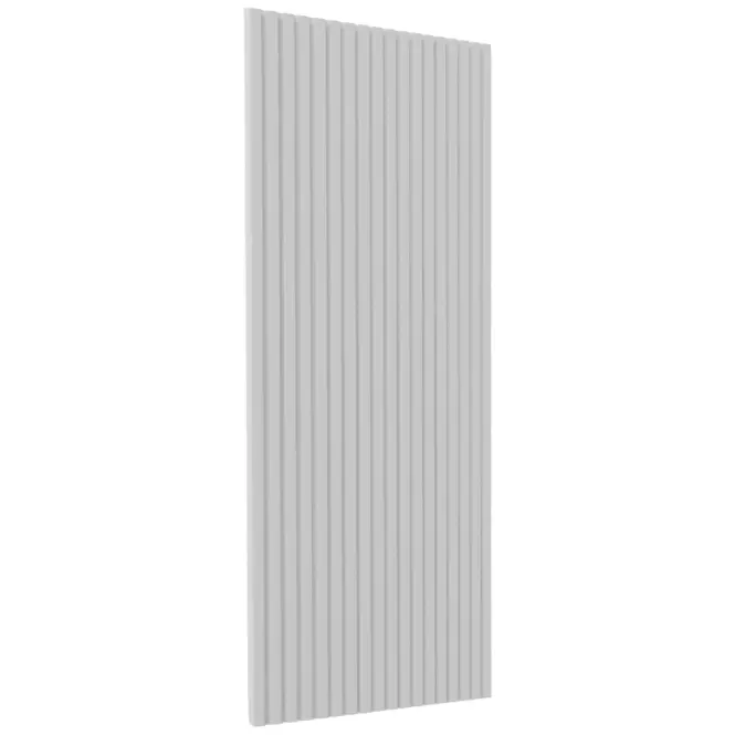 Čelo skrinky Luxeo F14-G40(72) ryfla white