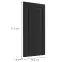 Čelo skrinky Luxeo F13-G40(72) hampton black,2
