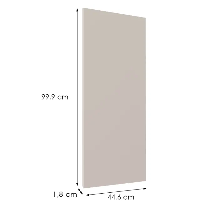 Čelo skrinky Luxeo F08-G45(100) beige,2