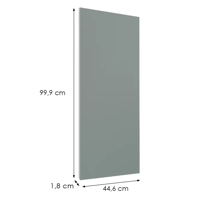 Čelo skrinky Luxeo F08-G45(100) green,2