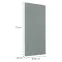 Čelo skrinky Luxeo F08-G45(72) green,2