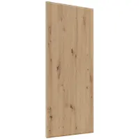 Čelo skrinky Luxeo F16-G45(100) tenký rám dub