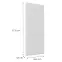 Čelo skrinky Luxeo F16-G45(100) tenký rám white,2