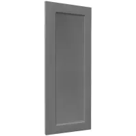 Čelo skrinky Luxeo F15-G45(100) rám dark grey