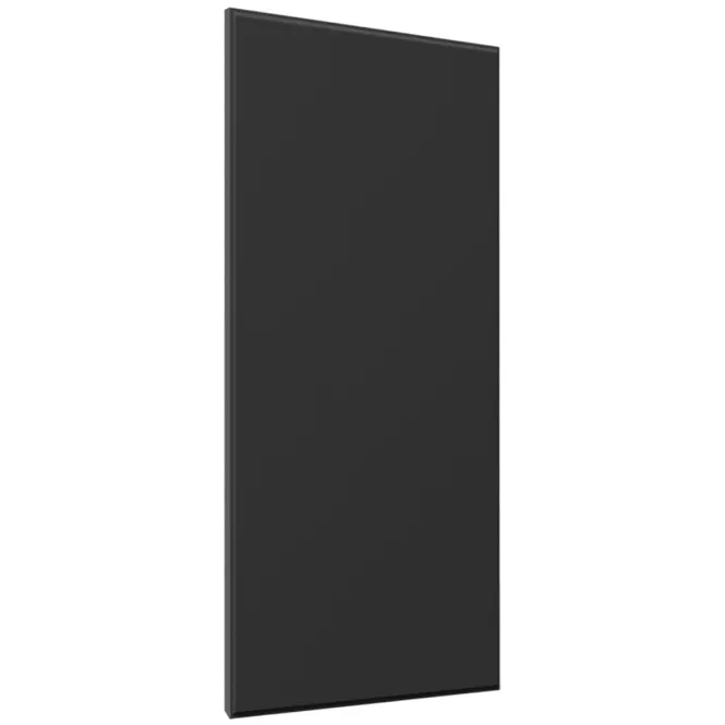 Čelo skrinky Luxeo F16-G45(72) tenký rám black