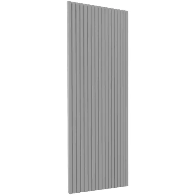 Čelo skrinky Luxeo F14-G45(100) ryfla grey