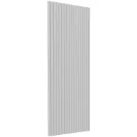 Čelo skrinky Luxeo F14-G45(100) ryfla white