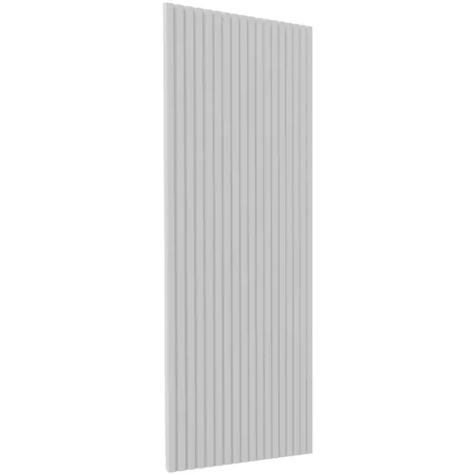 Čelo skrinky Luxeo F14-G45(100) ryfla white