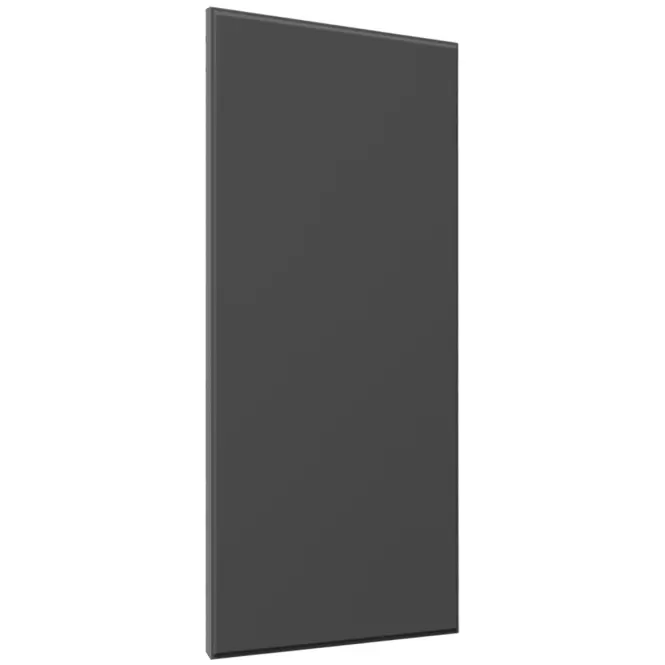 Čelo skrinky Luxeo F16-G45(72) tenký rám dark grey