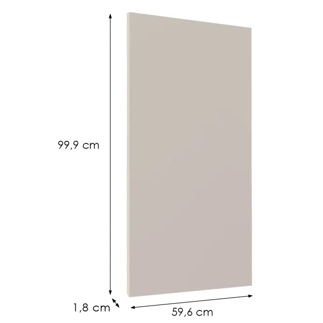 Čelo skrinky Luxeo F08-G60(100) beige