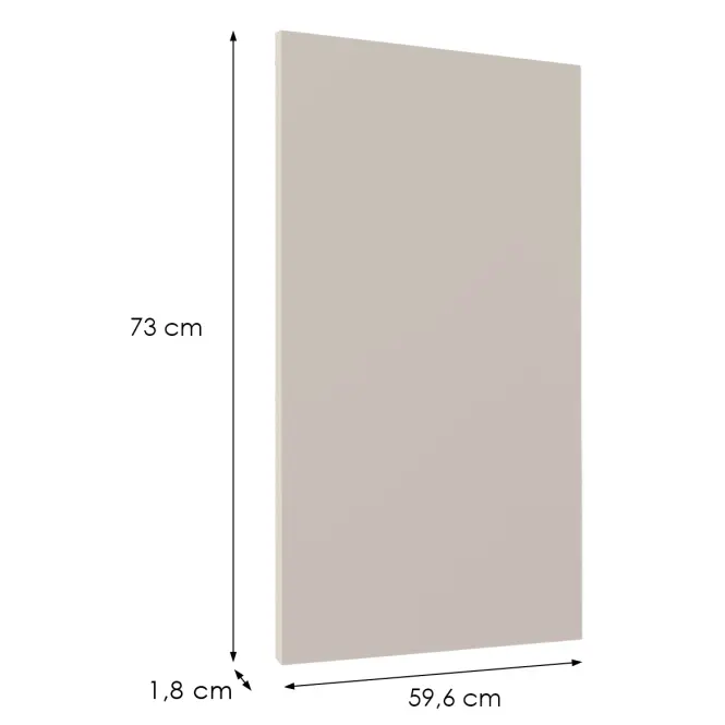Čelo skrinky Luxeo F08-G60(72) beige
