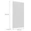 Čelo skrinky Luxeo F16-G60(100) tenký rám white,2