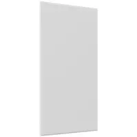 Čelo skrinky Luxeo F16-G60(100) tenký rám white