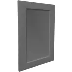 Čelo skrinky Luxeo F15-G60(100) rám dark grey
