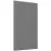 Čelo skrinky Luxeo F16-G60(72) tenký rám grey