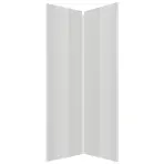Čelo skrinky Luxeo F02-G60N2(100) white lak