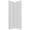 Čelo skrinky Luxeo F02-G60N2(100) white lak