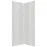 Čelo skrinky Luxeo F02-G60N2(72) white lak