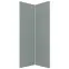Čelo skrinky Luxeo F08-G60N2(100) green