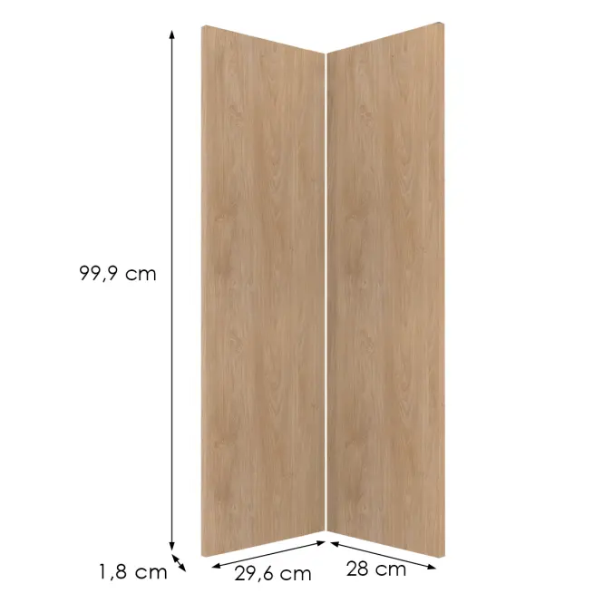 Čelo skrinky Luxeo F08-G60N2(100) puccini,2