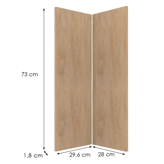 Čelo skrinky Luxeo F08-G60N2(72) puccini