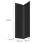 Čelo skrinky Luxeo F15-G60N2(100) rám black,2