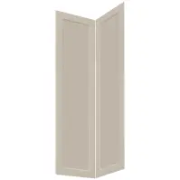 Čelo skrinky Luxeo F15-G60N2(100) rám kašmír