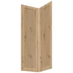 Čelo skrinky Luxeo F15-G60N2(72) rám dub