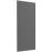 Čelo skrinky Luxeo F14-G60(100) ryfla dark grey