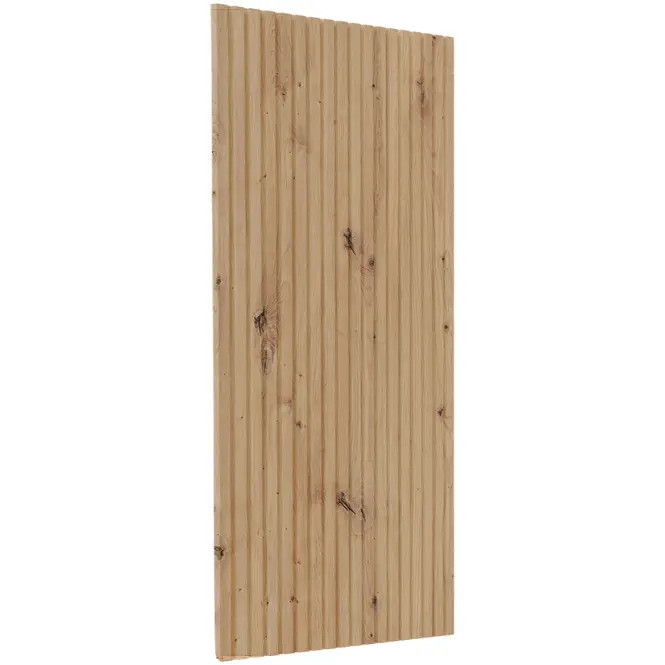 Čelo skrinky Luxeo F14-G60(100) ryfla dub