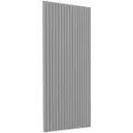 Čelo skrinky Luxeo F14-G60(100) ryfla grey