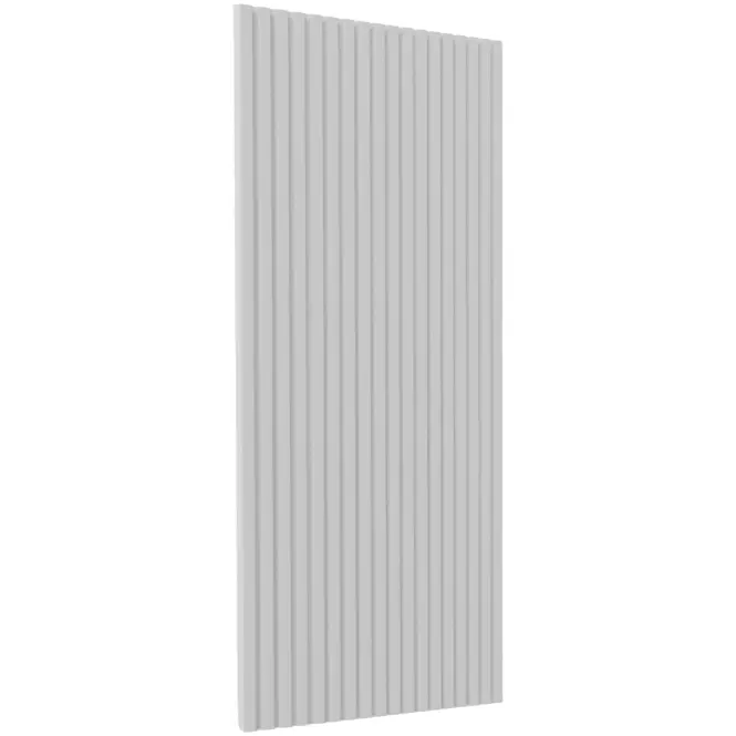 Čelo skrinky Luxeo F14-G60(100) ryfla white