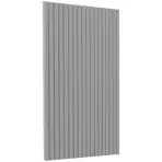 Čelo skrinky Luxeo F14-G60(72) ryfla grey