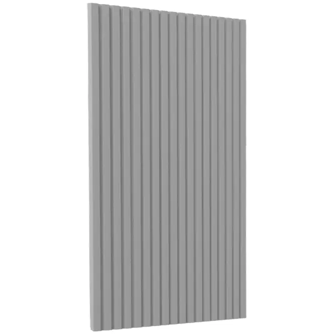 Čelo skrinky Luxeo F14-G60(72) ryfla grey