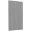 Čelo skrinky Luxeo F14-G60(72) ryfla grey