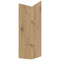 Čelo skrinky Luxeo F14-G60N2(100) ryfla dub