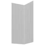 Čelo skrinky Luxeo F14-G60N2(72) ryfla white