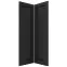 Čelo skrinky Luxeo F13-G60N2(100) hampton black
