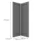 Čelo skrinky Luxeo F13-G60N2(100) hampton dark grey,2