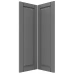 Čelo skrinky Luxeo F13-G60N2(72) hampton dark grey